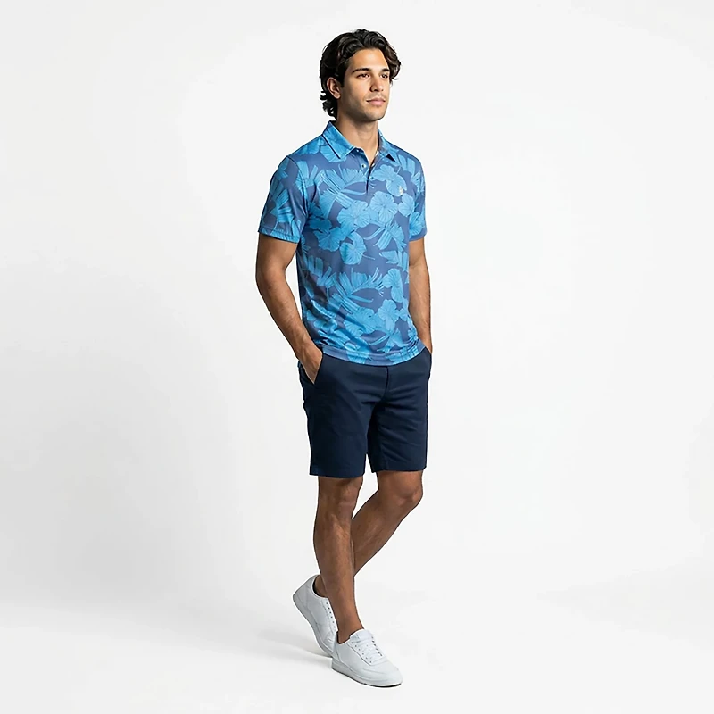 Chubbies Men's The Calm Current Range Polo Shirt