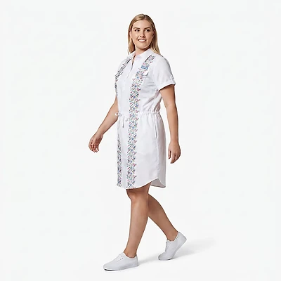 Magellan Outdoors Women's Otomi Guayabera Dress