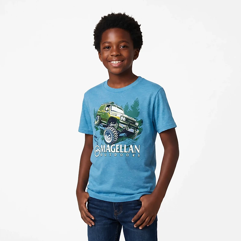 Magellan Outdoors Boys' 4x4 Offroad Graphic T-shirt