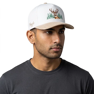 Waggle Golf Adults’ Whitetail Corduroy Brim Hat