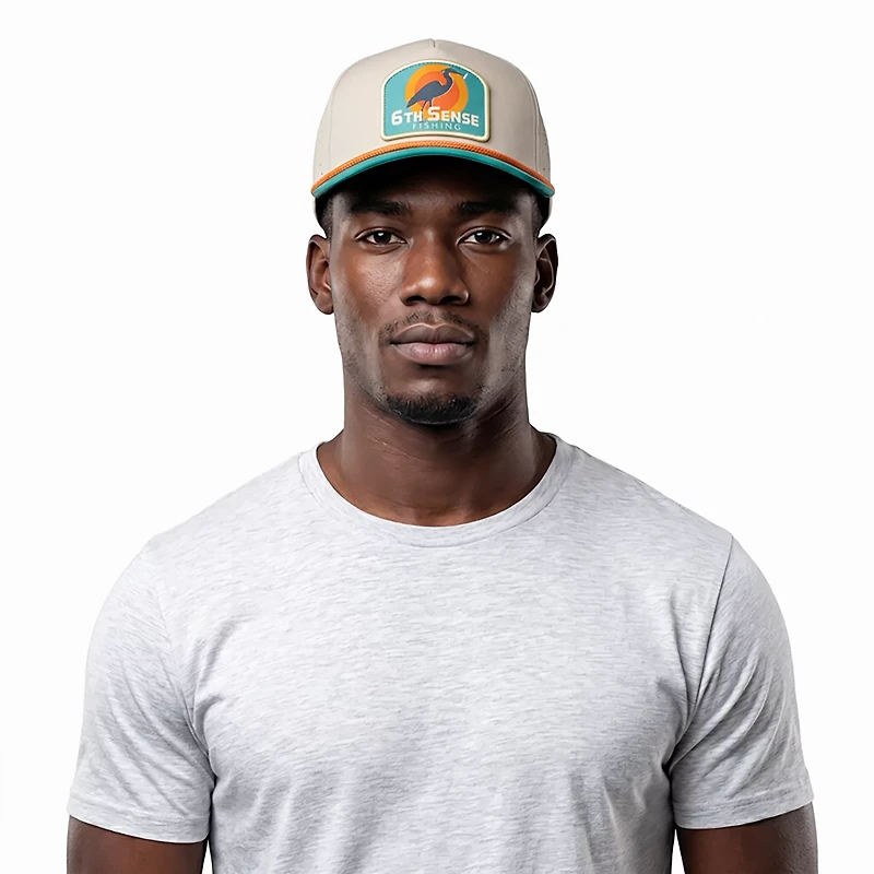 6th Sense Seaside Blue Heron Perforated Hat