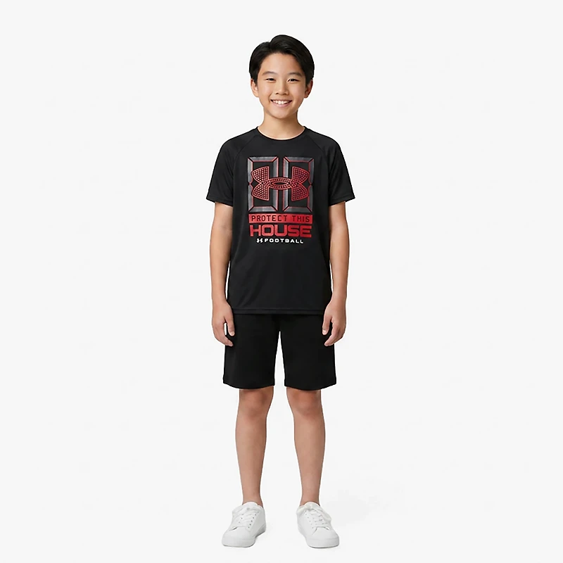 Under Armour Boys' UA Tech Football PTH T-shirt