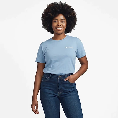 Magellan Outdoors Women’s Crabs & Labs Graphic Short Sleeve T‑Shirt