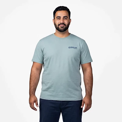 Magellan Outdoors Men’s Oyster Marsh Graphic Short Sleeve T‑Shirt