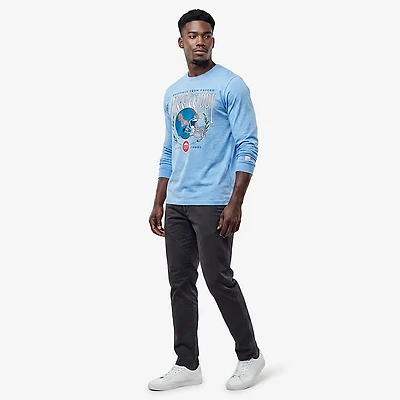 Homefield Men's Ole Miss Rebels Vintage 1983 Football Helmet Long Sleeve T-shirt
