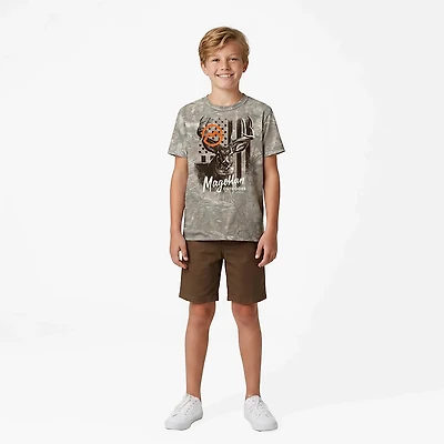 Magellan Outdoors Boys' Camerica Deer Camo T-shirt