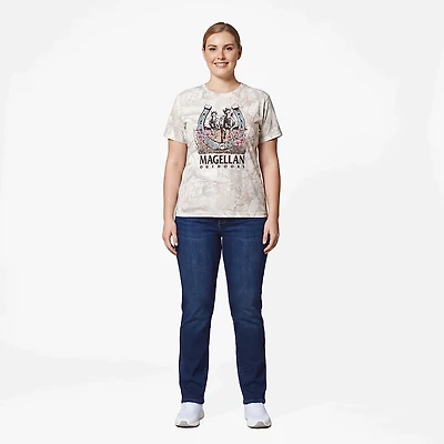 Magellan Outdoors Women’s Horses Camo Graphic Short Sleeve T‑Shirt