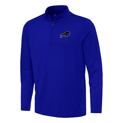 Antigua Men's Buffalo Bills Reprocess 1/4-Zip Pullover Top