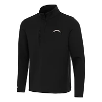 Antigua Men's Los Angeles Chargers Insider 1/4-Zip Pullover Top