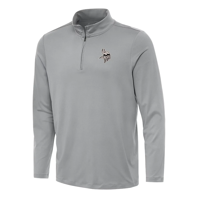 Antigua Men's Minnesota Vikings Reprocess 1/4-Zip Pullover Top