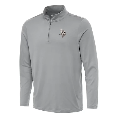 Antigua Men's Minnesota Vikings Reprocess 1/4-Zip Pullover Top