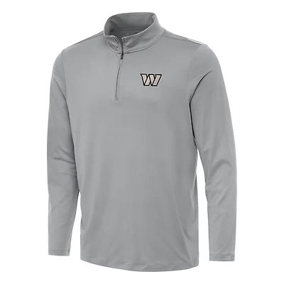 Antigua Men's Washington Commanders Reprocess 1/4-Zip Pullover Top