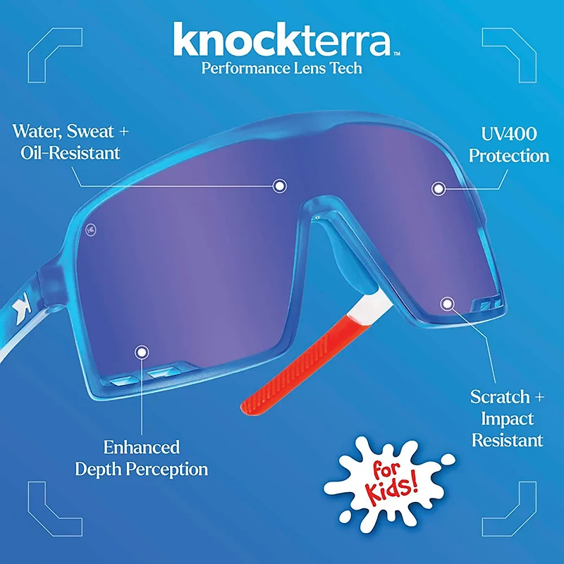 Knockaround Rocket Pop Kids' Campeones Sunglasses