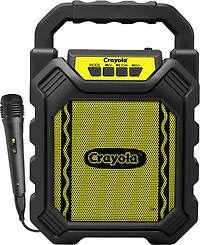 Crayola Portable Bluetooth® Karaoke Speaker with Wired Microphone