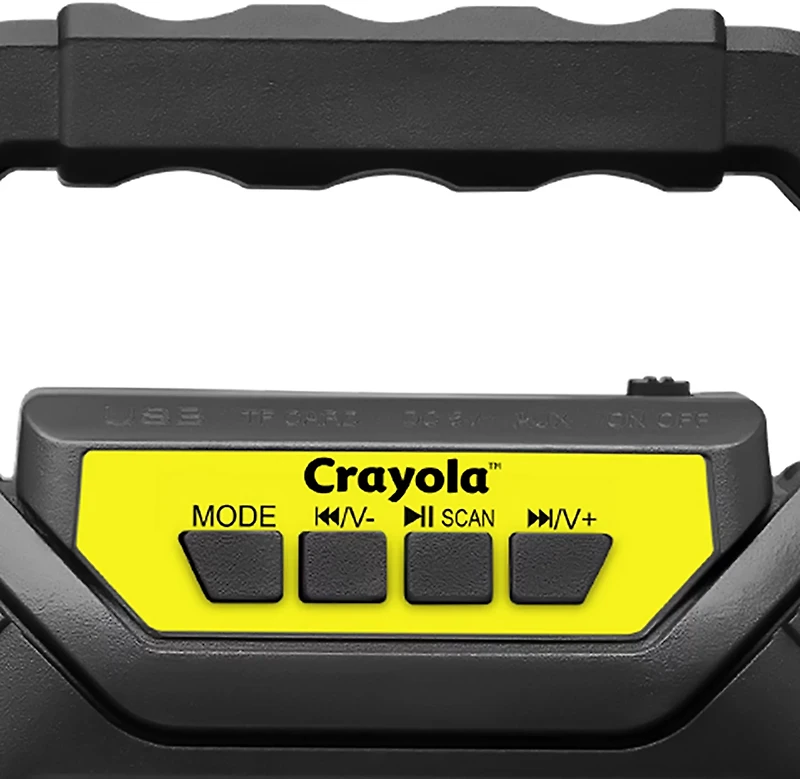 Crayola Portable Bluetooth® Karaoke Speaker with Wired Microphone
