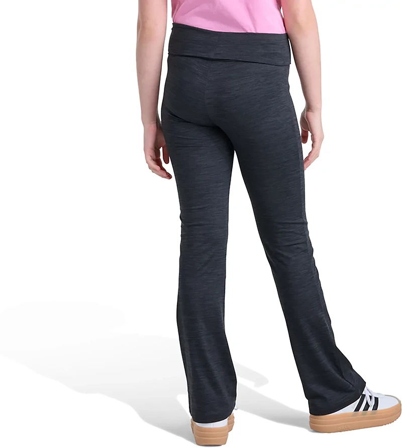adidas Girls’ Folded Waistband Kick Flare Pants