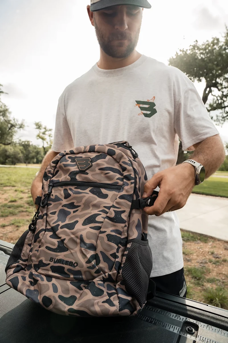 Burlebo Gauge Camo Backpack