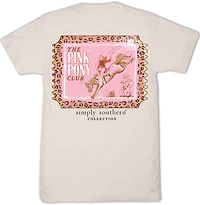 Simply Southern Women's Pink Pony Club T-shirt