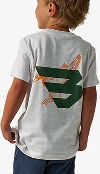 BURLEBO Boys' Duck Flying B Logo T-shirt
