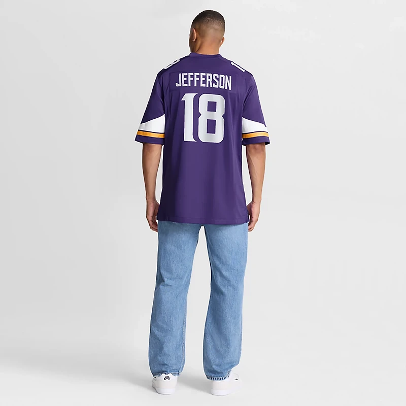 Nike Men's Minnesota Vikings Justin Jefferson #18 Home Game Jersey