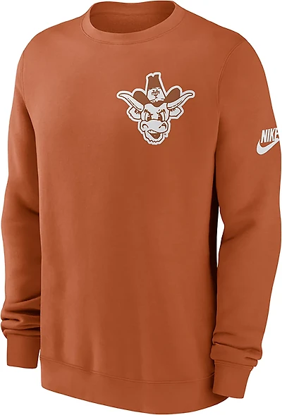 Nike Men's University of Texas Legacy Logo Long Sleeve Graphic T-shirt