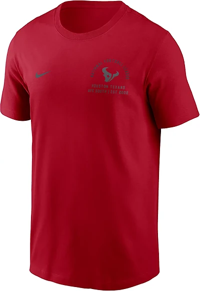 Nike Men's Houston Texans Essential Split Logo Graphic T-shirt