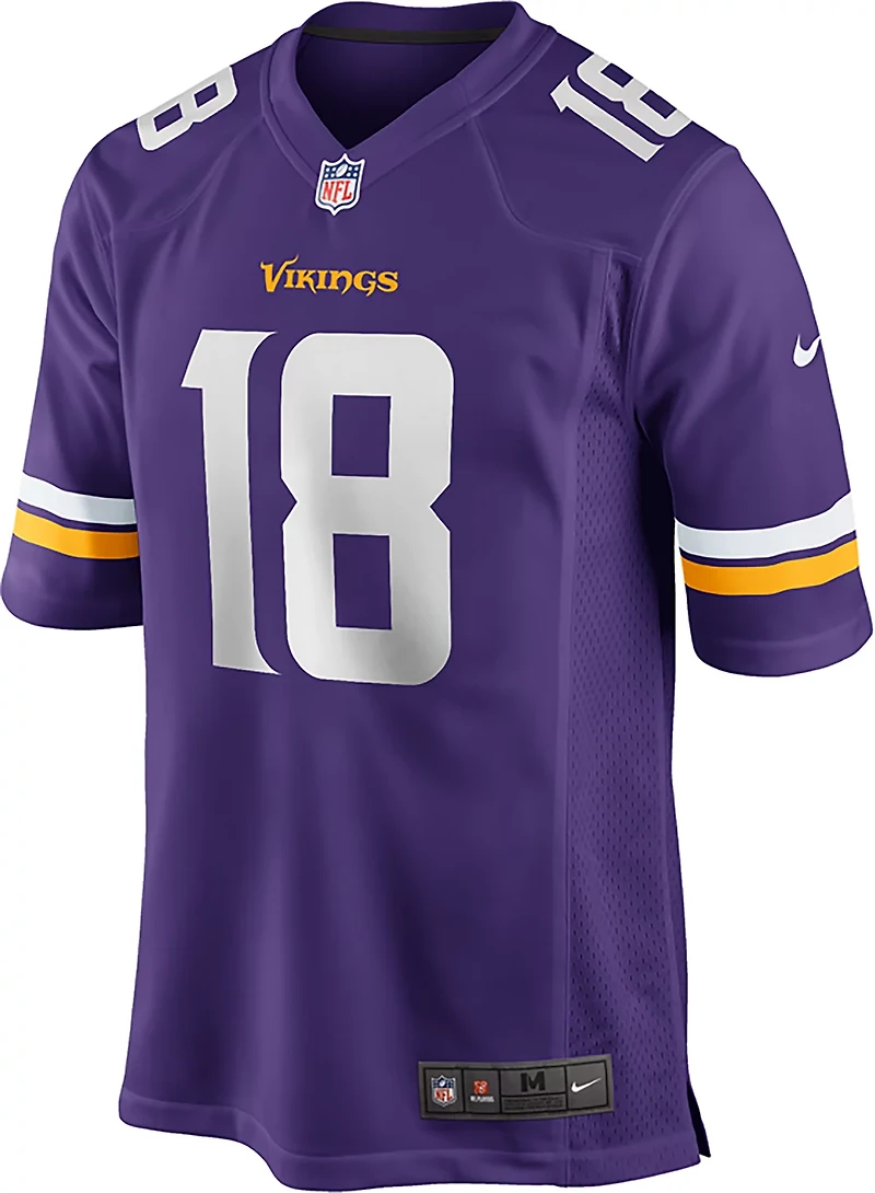 Nike Men's Minnesota Vikings Justin Jefferson #18 Home Game Jersey