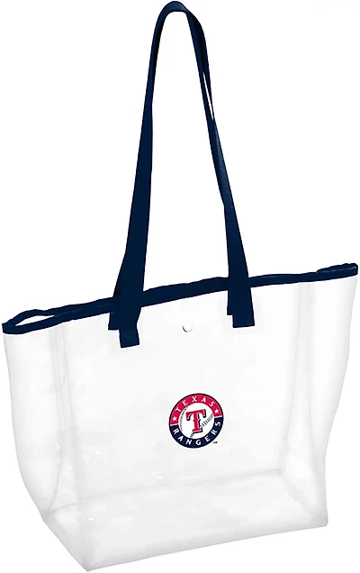 Logo Brands Texas Rangers Clear Tote