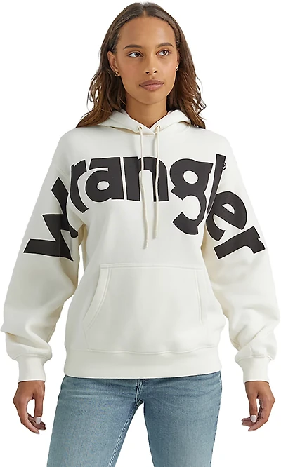 Wrangler Women's Wide Open Spaces Logo Hoodie