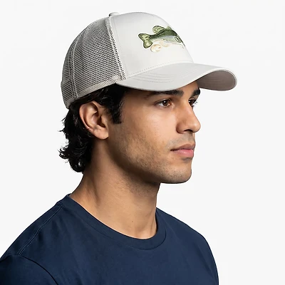 Costa Del Mar Men's Stitched Bass Trucker Hat
