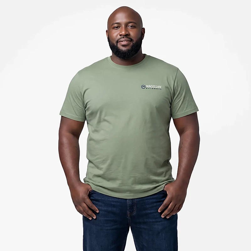 Magellan Outdoors Men's Deck Poster Graphic T-shirt