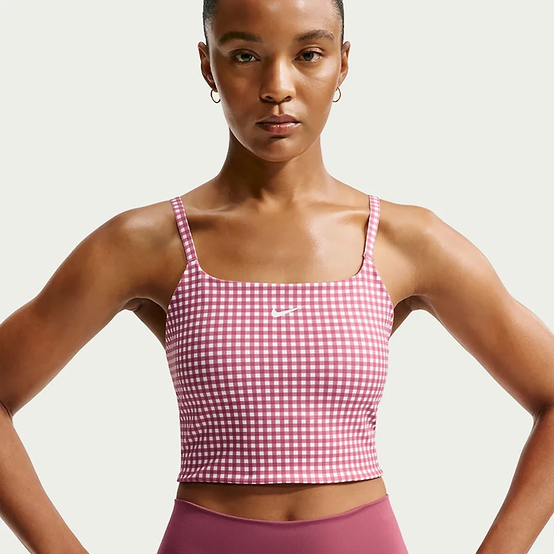 Nike Women's Dri-FIT Gingham Sports Bra