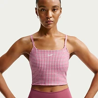 Nike Women's Dri-FIT Gingham Sports Bra