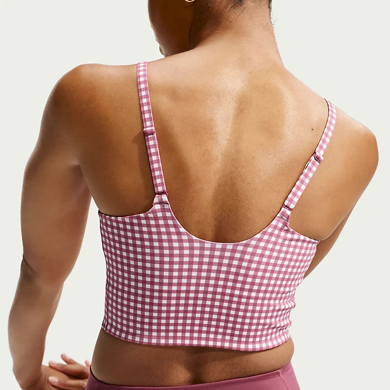 Nike Women's Dri-FIT Gingham Sports Bra
