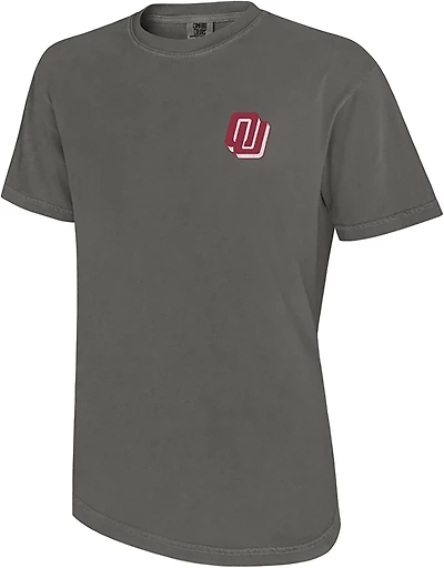WILDCAT RETRO Men's University of Oklahoma Script Sooners Disco Graphic T-shirt
