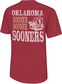 WILDCAT RETRO Men's University of Oklahoma Wagon Disco Graphic T-shirt