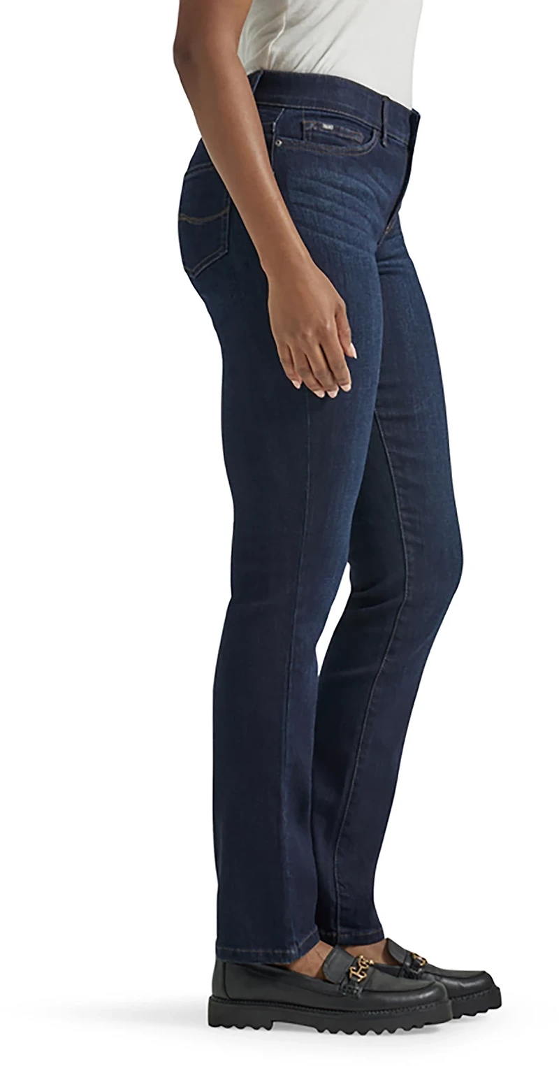 Lee Women's Ultra Lux Flex Motion Straight Leg Jeans