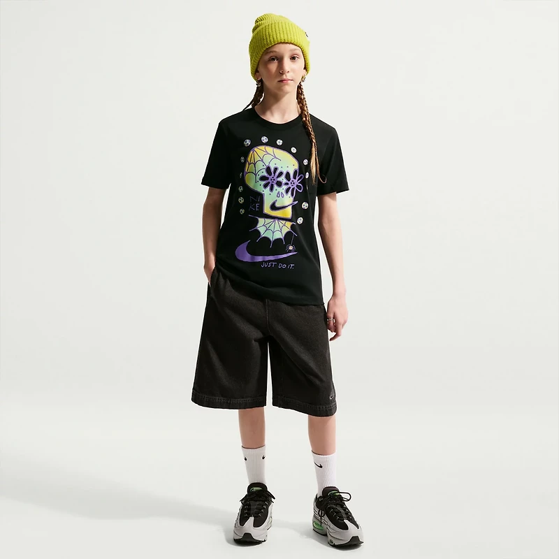 Nike Boys' Day of the Dead Graphic Short Sleeve T-shirt