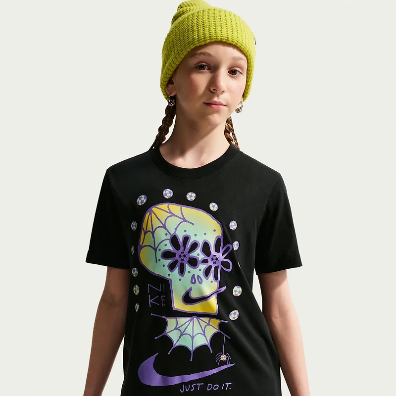 Nike Boys' Day of the Dead Graphic Short Sleeve T-shirt