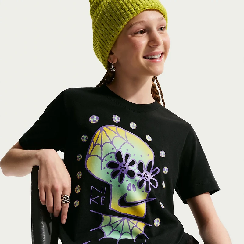 Nike Boys' Day of the Dead Graphic Short Sleeve T-shirt
