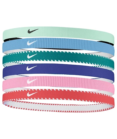 Nike Girls' Flex Classic Headbands 6-Pack