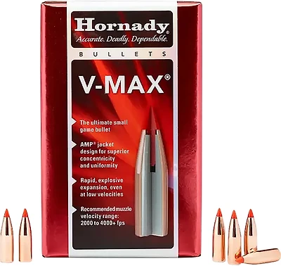 Hornady 6mm 58 GR V‑MAX Reloading Bullets