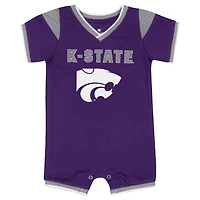 Colosseum Athletics Infants' Kansas State University All Day Football Romper
