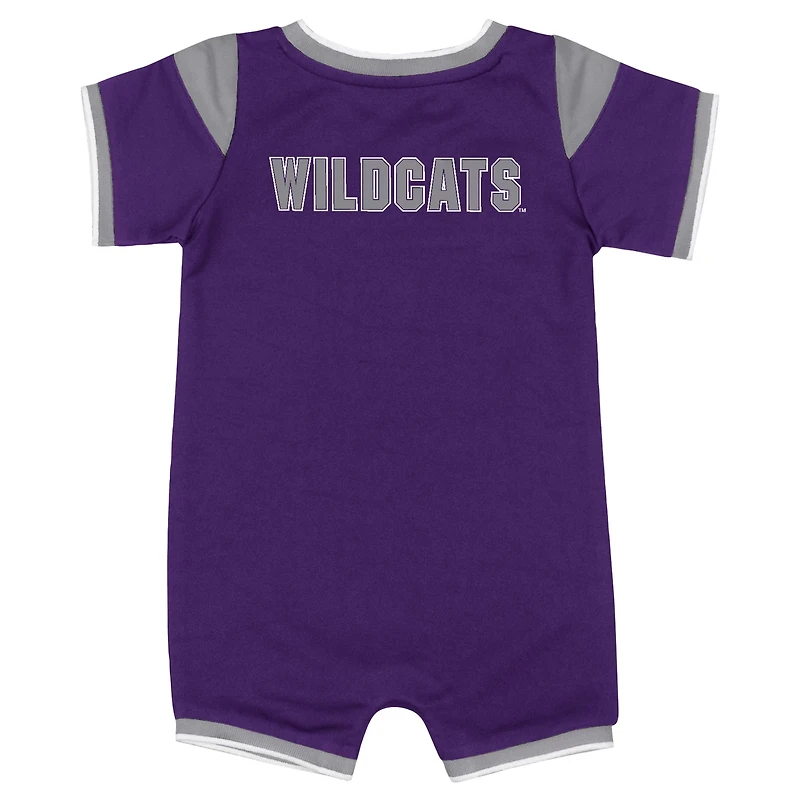 Colosseum Athletics Infants' Kansas State University All Day Football Romper