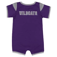 Colosseum Athletics Infants' Kansas State University All Day Football Romper