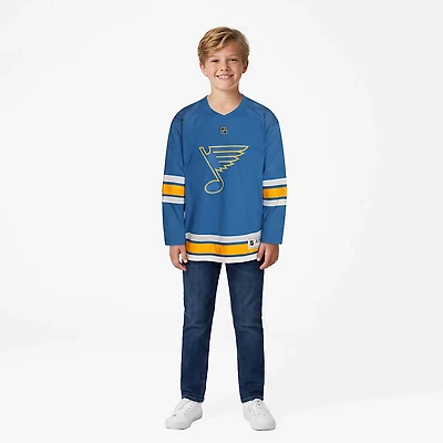 Outerstuff Boys' St. Louis Blues Replica Home Team Hockey Jersey