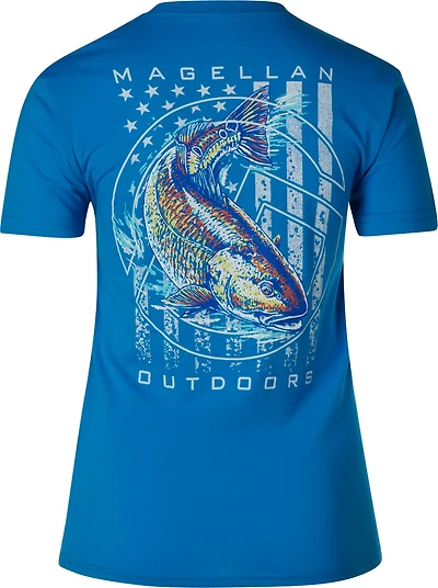 Magellan Outdoors Women’s Golden Beach Graphic Short Sleeve T‑Shirt
