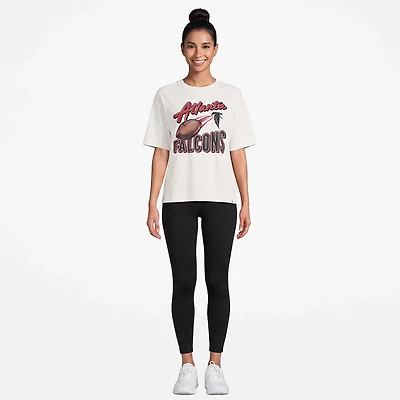'47 Women's Falcons Dime Time Reed City Short Sleeve T-shirt