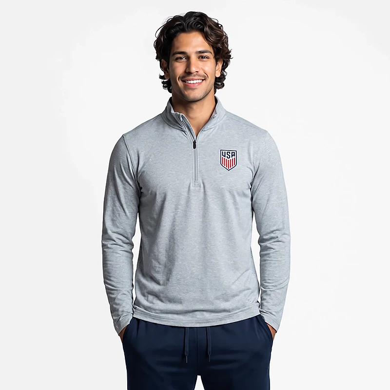 Antigua USMNT Hunk Quarter-Zip Top