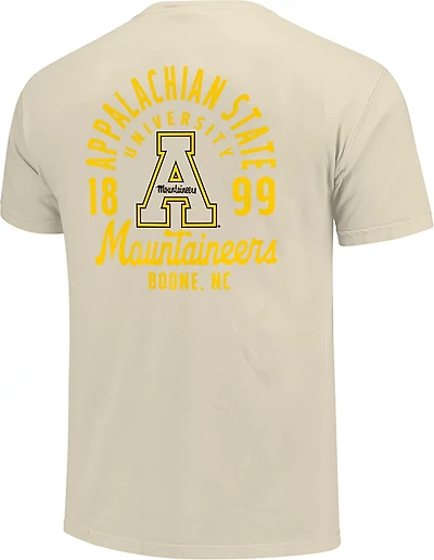 Image One Men's Appalachian State University Mascot Overlay Graphic T-shirt